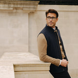 The Hillgate - Midnight Merino Twill