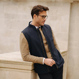 The Hillgate - Midnight Merino Twill