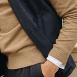 The Hillgate - Midnight Merino Twill