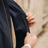 The Hillgate - Midnight Merino Twill