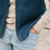 The Hillgate - Azure Blue Linen