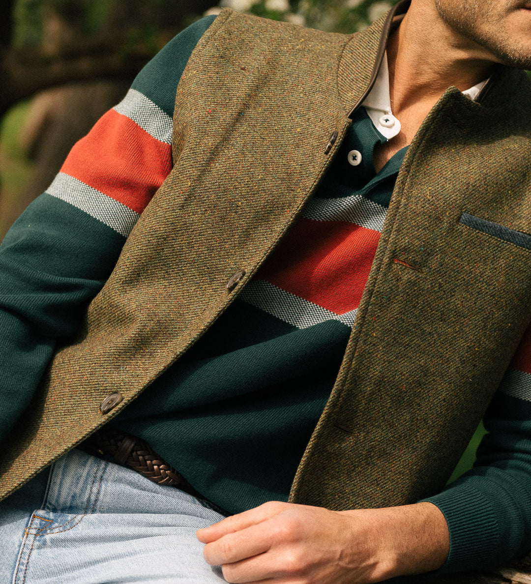 Darzi Shetland Dark Green Gilet