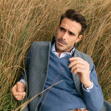 Darzi Shetland Ocean Blue gilet