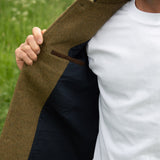 Darzi Merino Wool Gilet - Moss Green