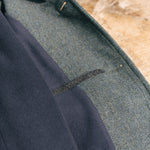 Darzi Shetland Wool Gilet - Deep Teal - Fleece Lining