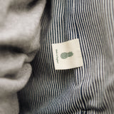 The Nehru - Navy Cashmere Blend