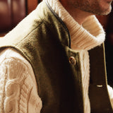 The Ludlow – Moss Green Merino