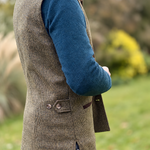 Helmsley Houndstooth showing waist adjuster tabs