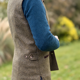 Helmsley Houndstooth showing waist adjuster tabs