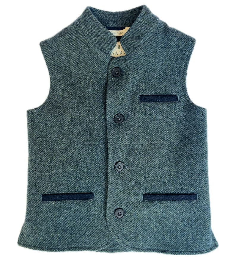 Little Darzi in Deep Teal - closed buttons