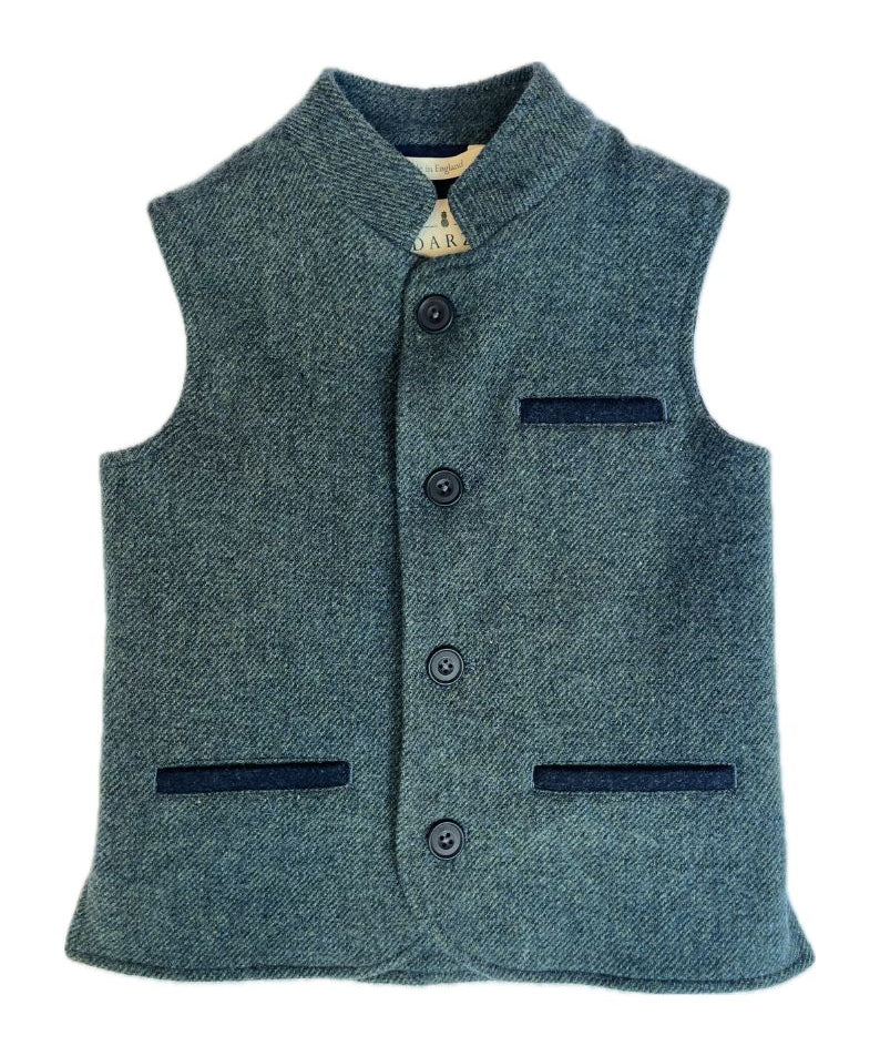 Little Darzi in Deep Teal - closed buttons
